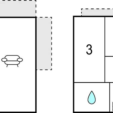 아파트 3 Bedroom Beautiful In *
